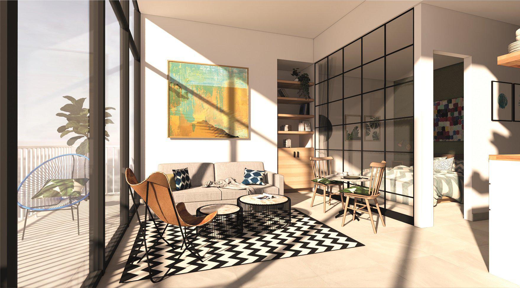 Квартира, апартаменты, Студия комн., Дубай