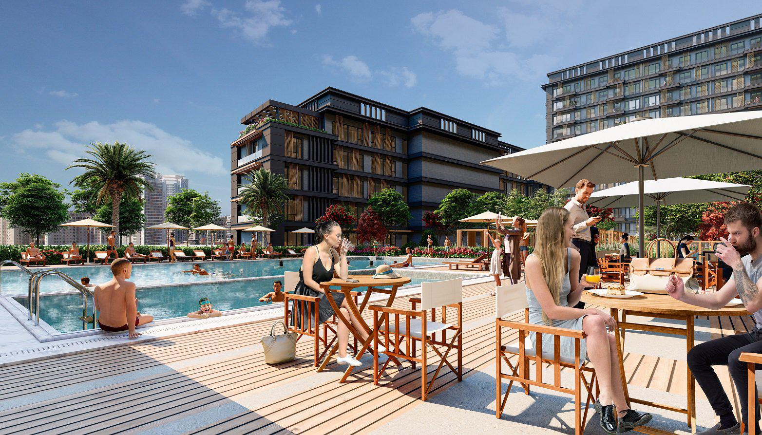 Квартира, апартаменты, 2 комн., Стамбул