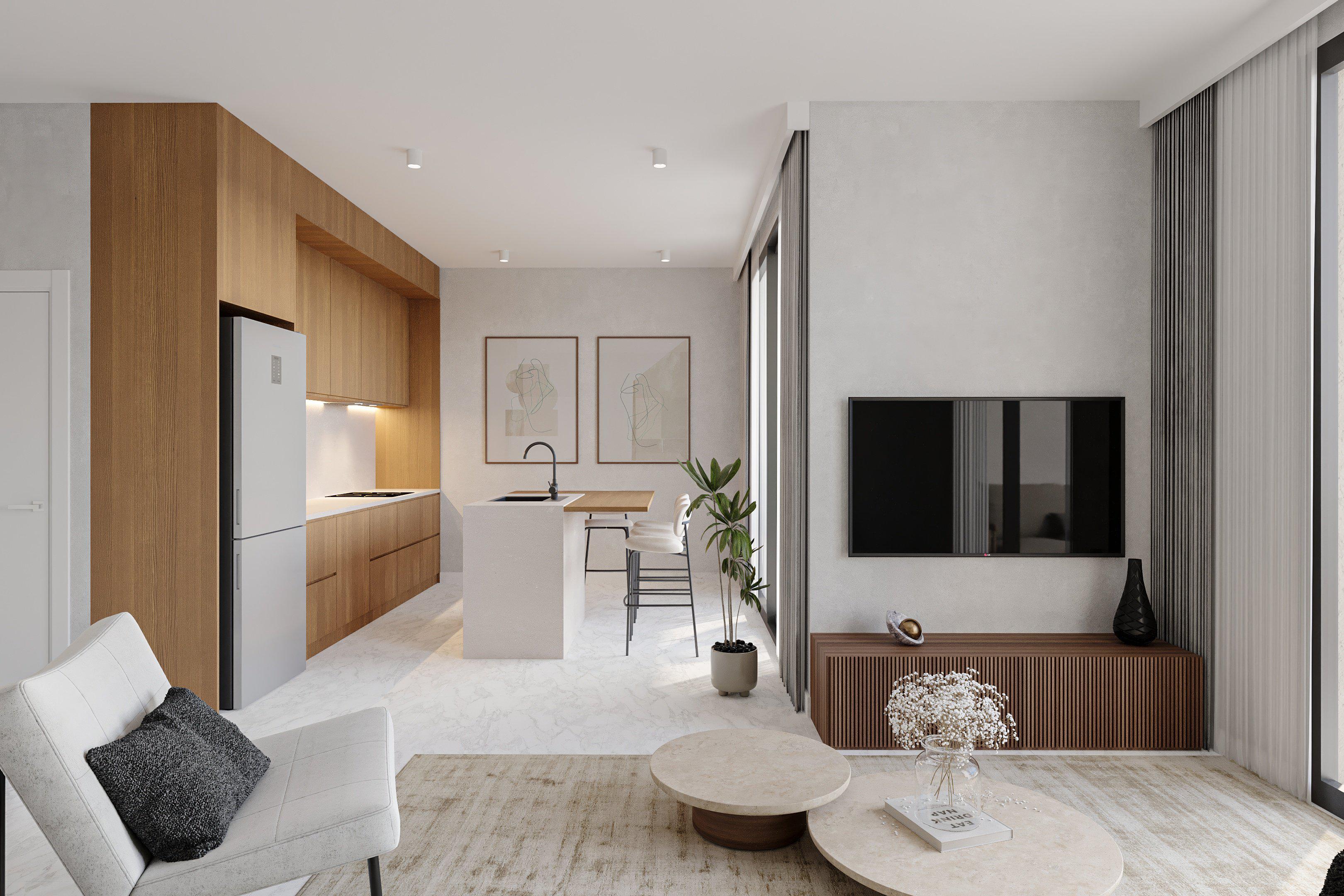 Квартира, апартаменты, 2 комн., Пафос