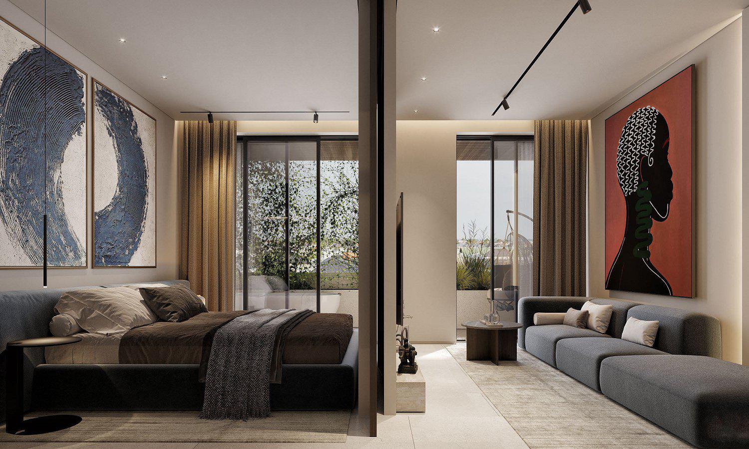 Квартира, апартаменты, Студия комн., Чангу