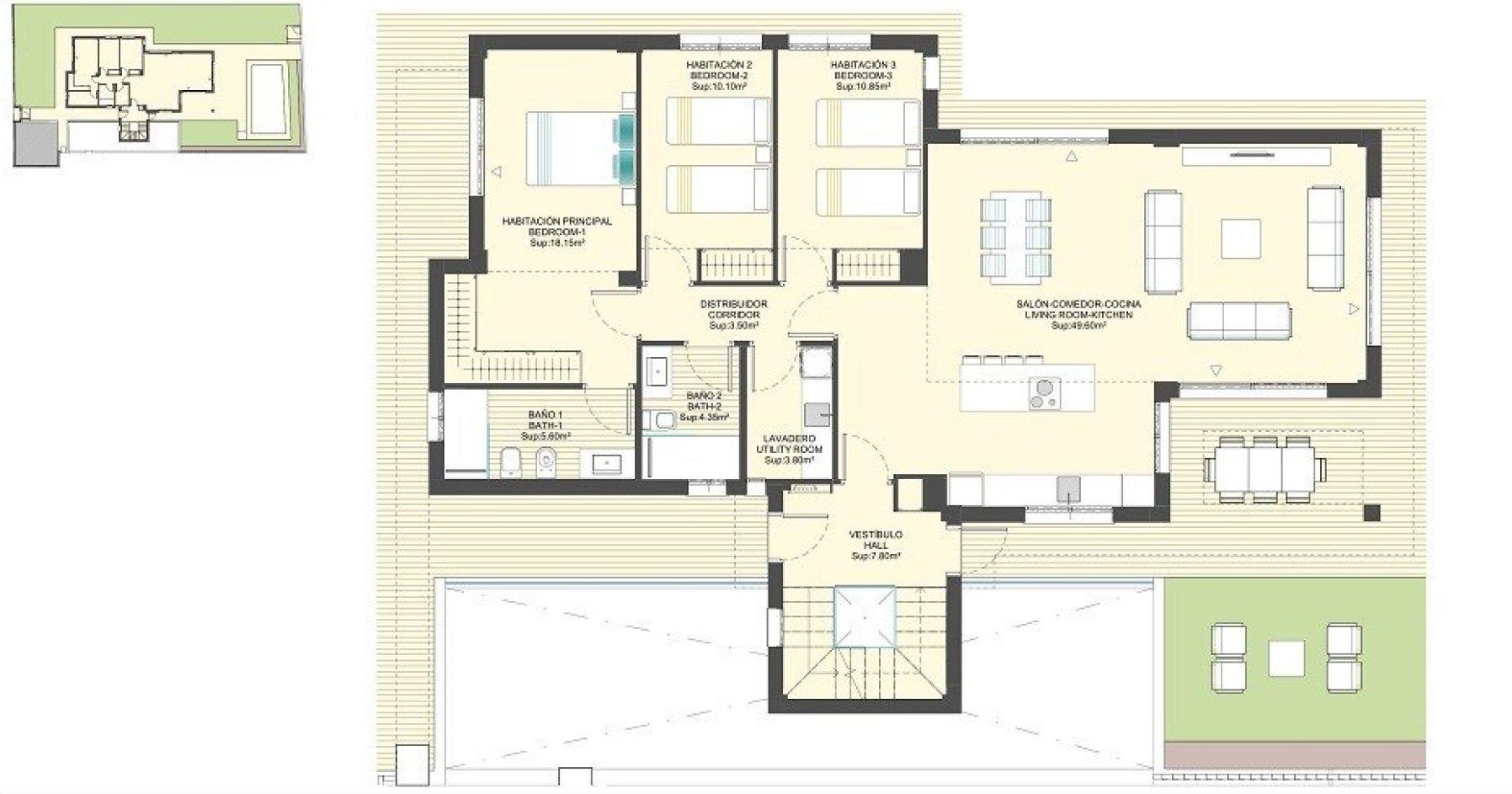 Квартира, апартаменты, 3 комн., Испания - Фото 13