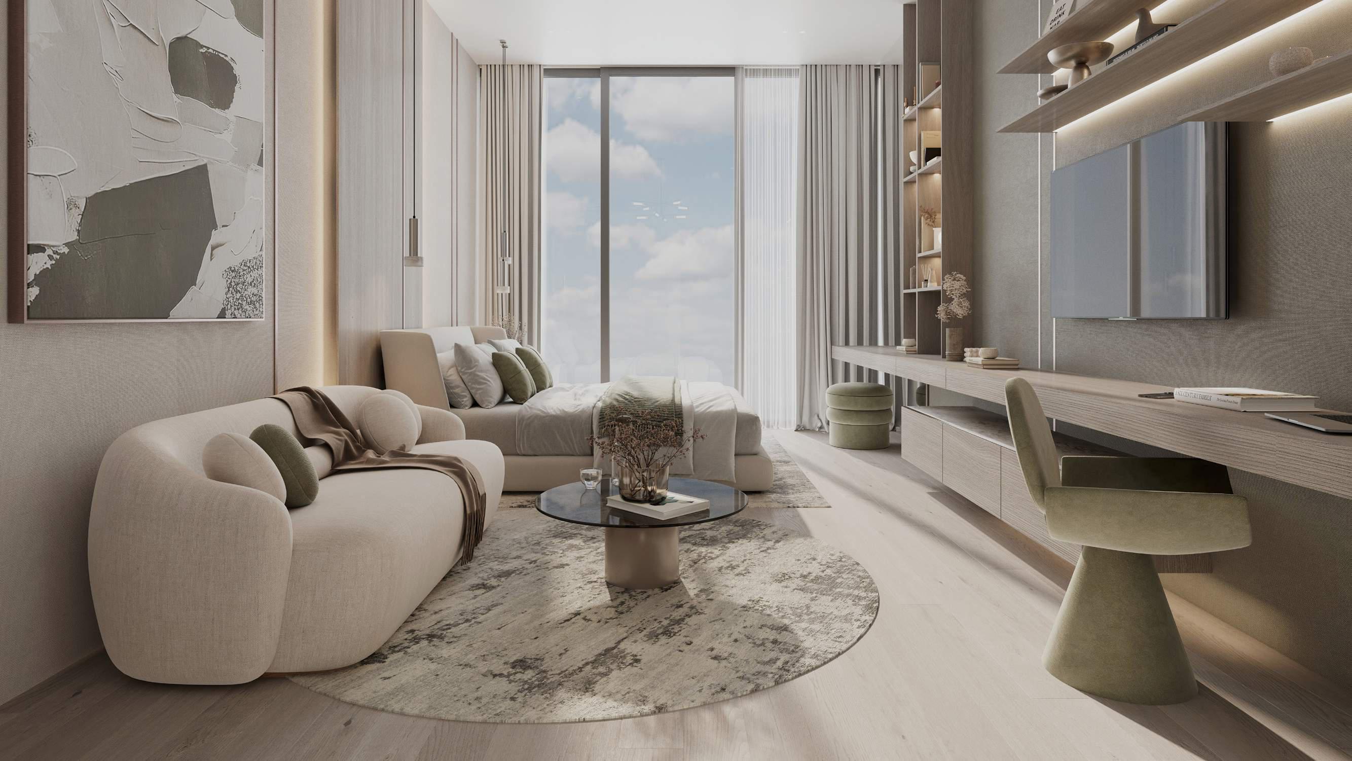 Квартира, апартаменты, Студия комн., Дубай - Фото 11