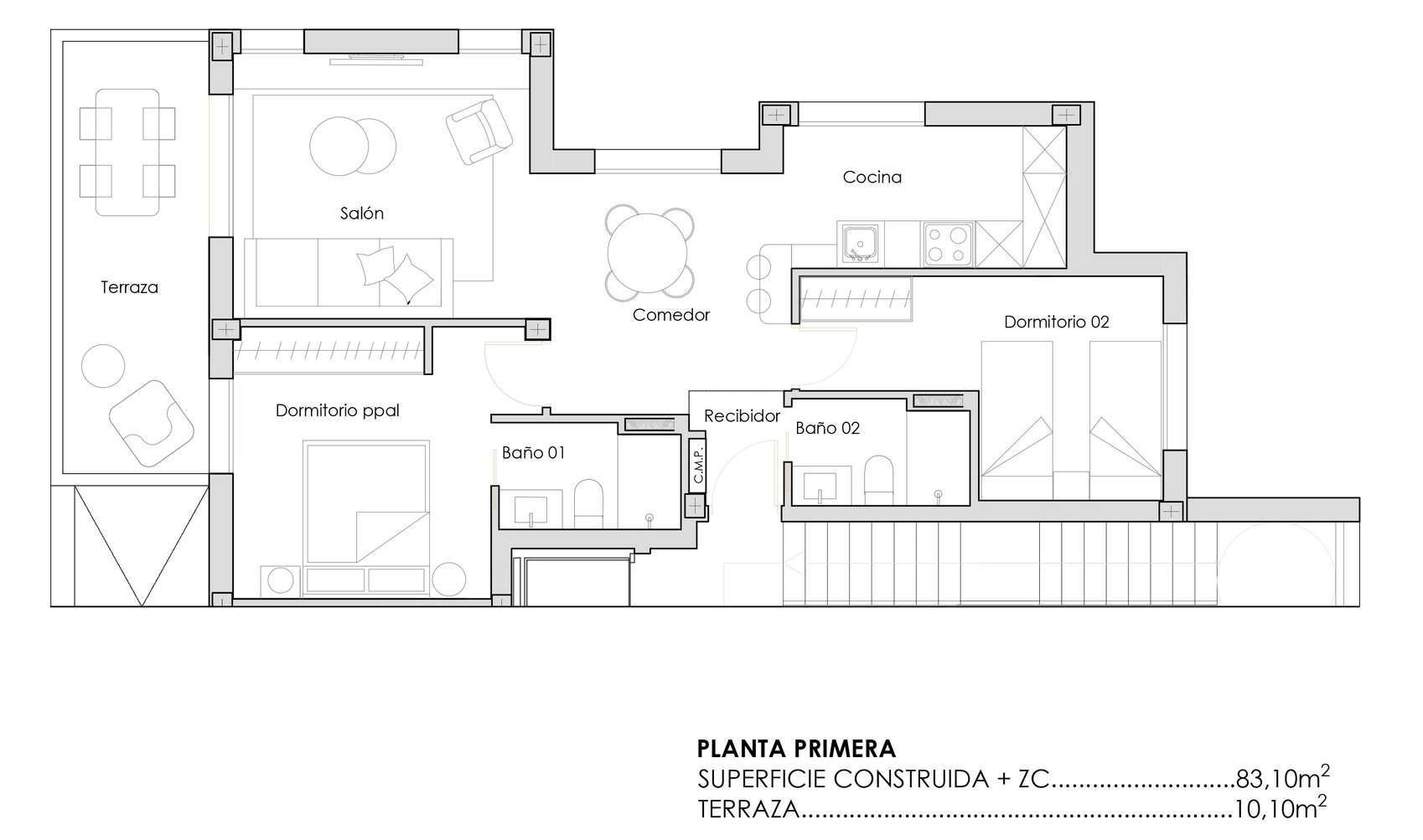 Квартира, апартаменты, 3 комн., Испания - Фото 17