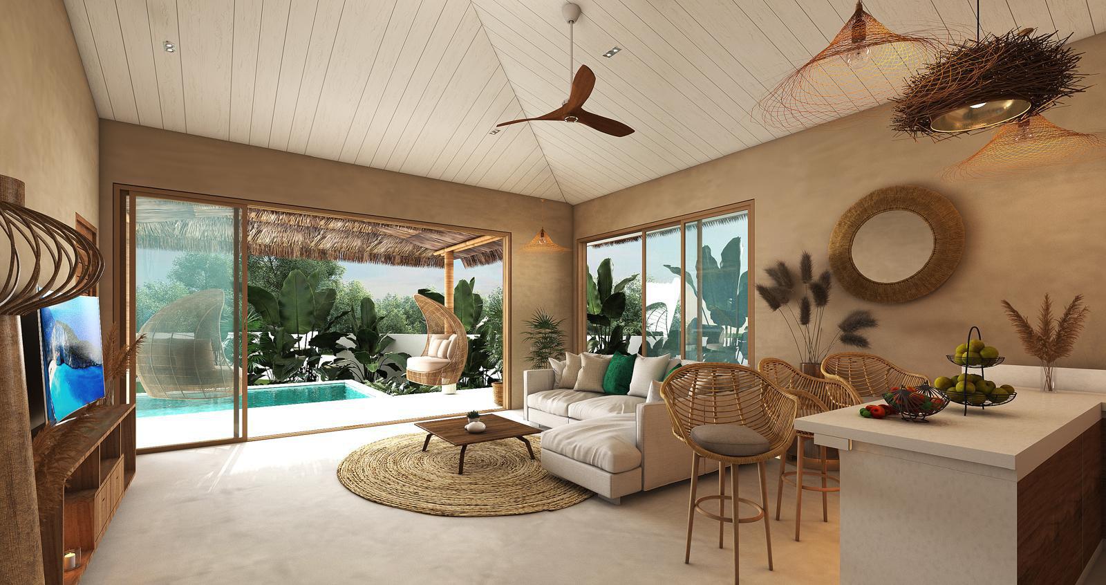 Квартира, апартаменты, 3 комн., Самуи - Фото 4