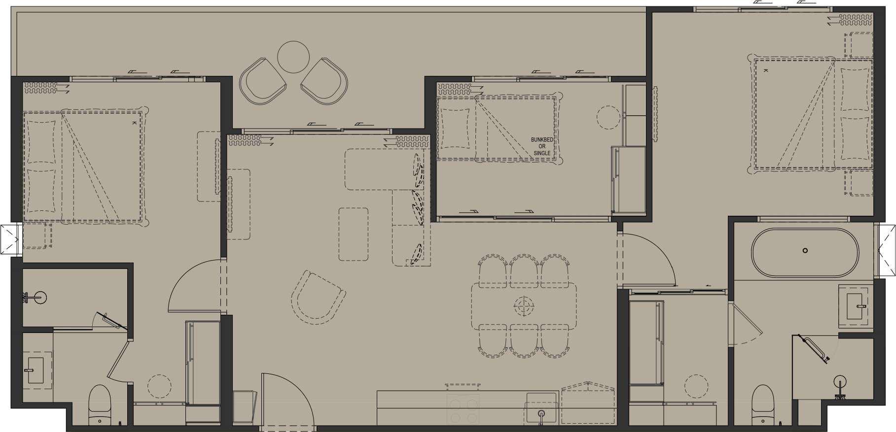 Квартира, апартаменты, 2 комн., Пхукет - Фото 2