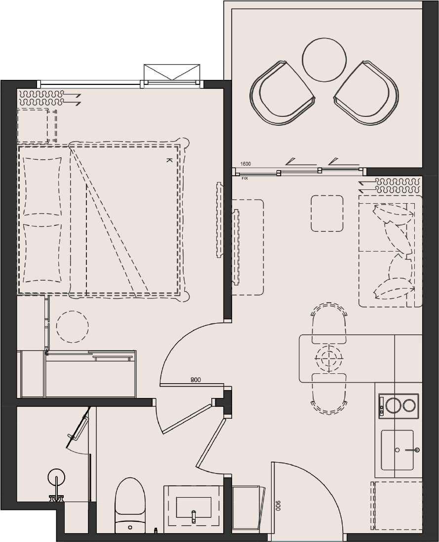 Квартира, апартаменты, 2 комн., Пхукет - Фото 4