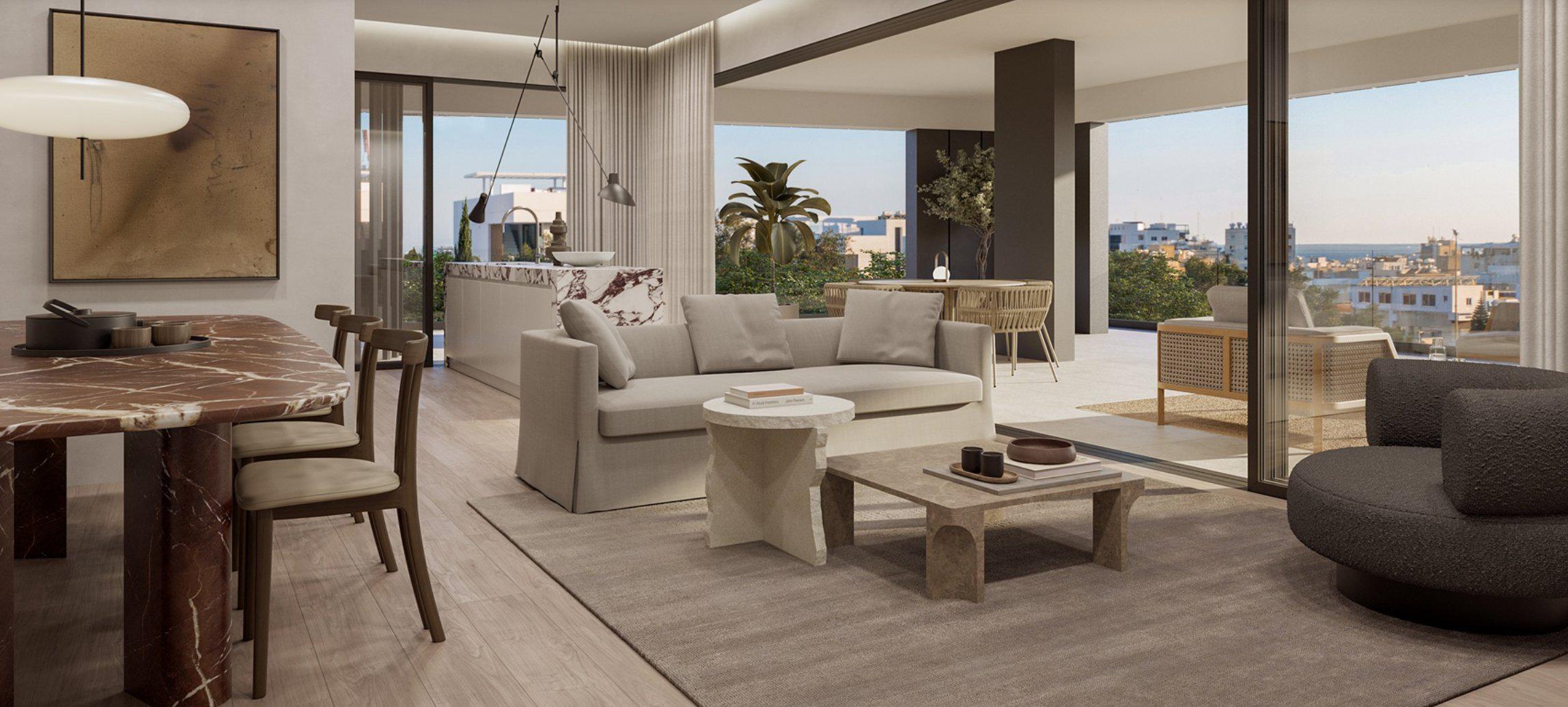 Квартира, апартаменты, 3 комн., Лимасол - Фото 3