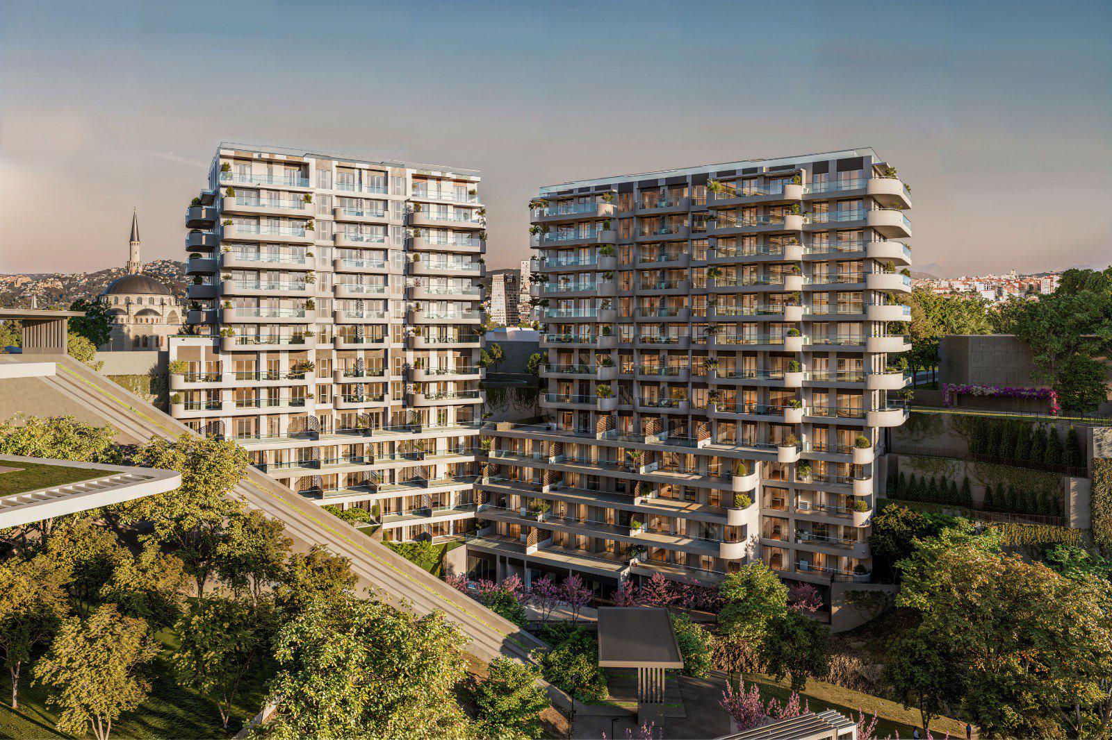 Квартира, апартаменты, 2 комн., Стамбул - Фото 9