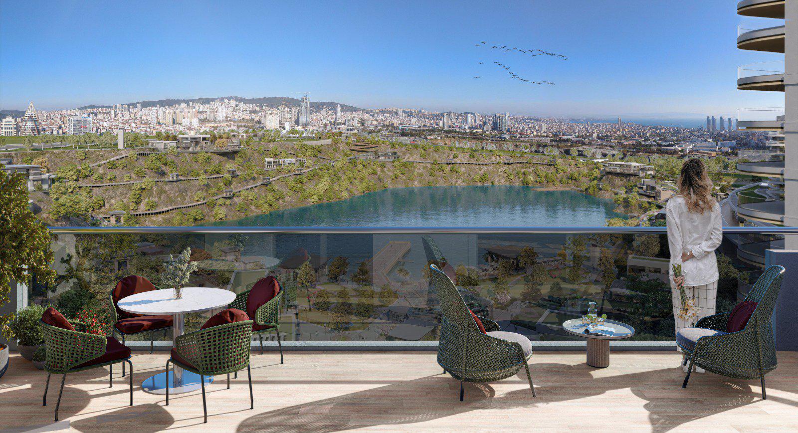 Квартира, апартаменты, 2 комн., Стамбул - Фото 12